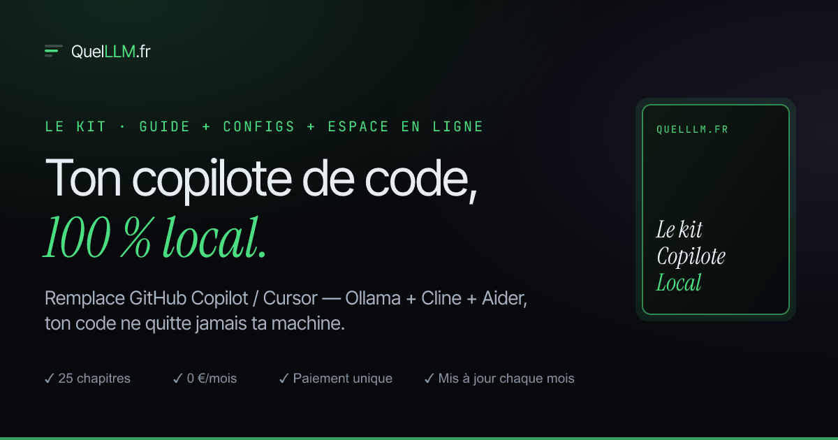 《本地 Copilote 套件 — Copilote Local》封面